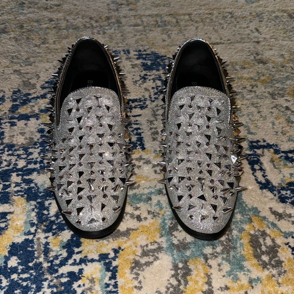 Spikey dance shoes